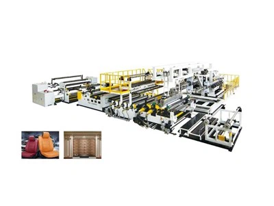 TPU TPE ECO -フレンドリーなビーガンレザー製造装置